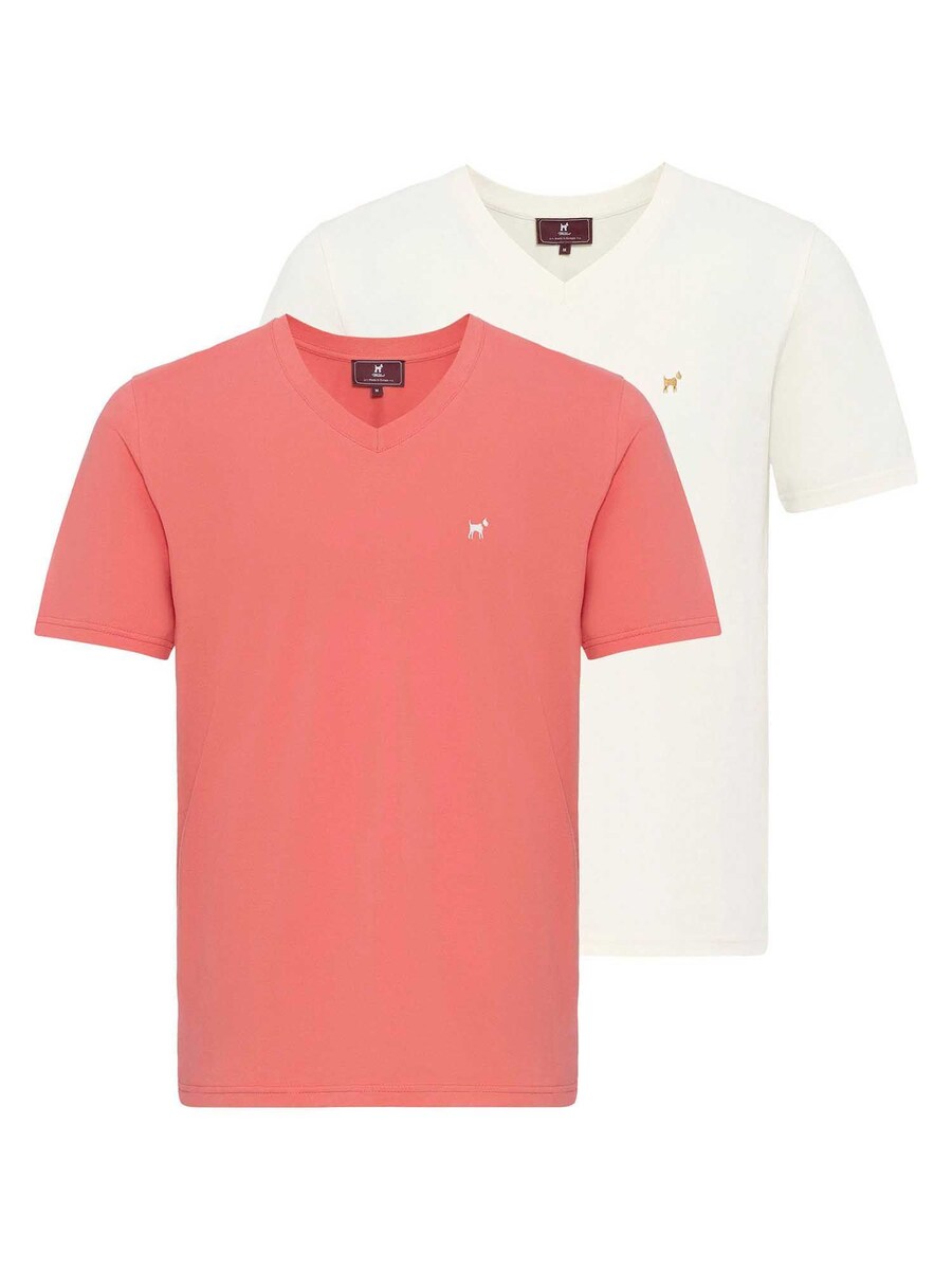 

Рубашка Williot Oristano, цвет Salmon/White