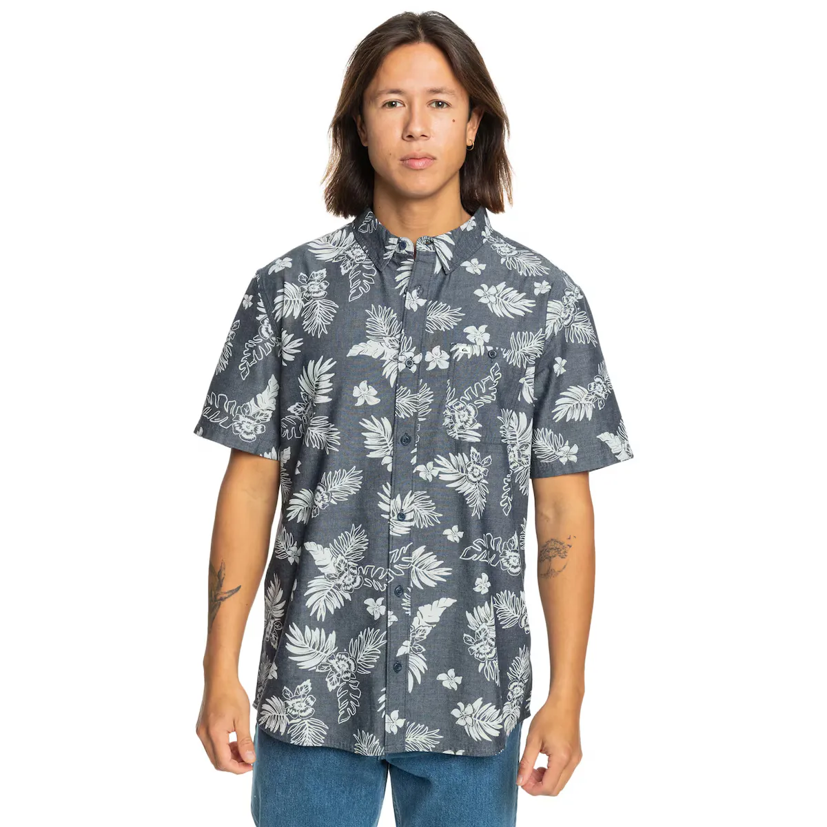 

Gawanhill Quiksilver Мужская рубашка, серый