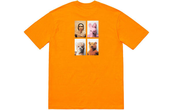 Футболка fw18 mike kelley ahhyouth bright orange tee Supreme, оранжевый — фото 2
