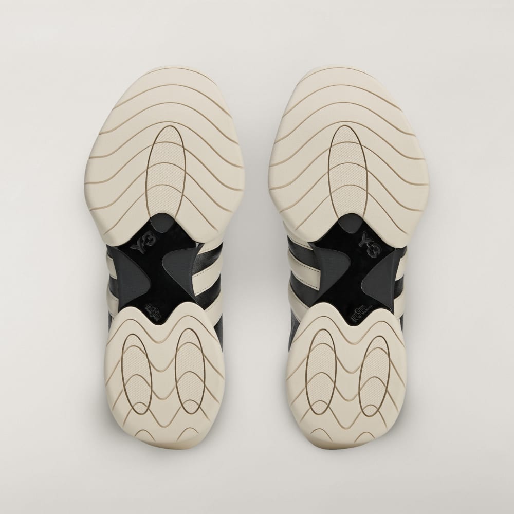 Кроссовки Adidas Y-3 Regu 2002, цвет Black/Alumina/Alumina — фото 4