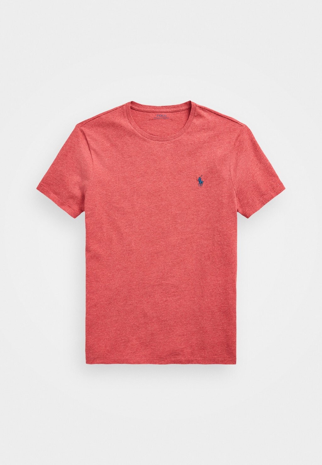 

Базовая футболка CUSTOM SLIM FIT JERSEY CREWNECK T-SHIRT Ralph Lauren, красный