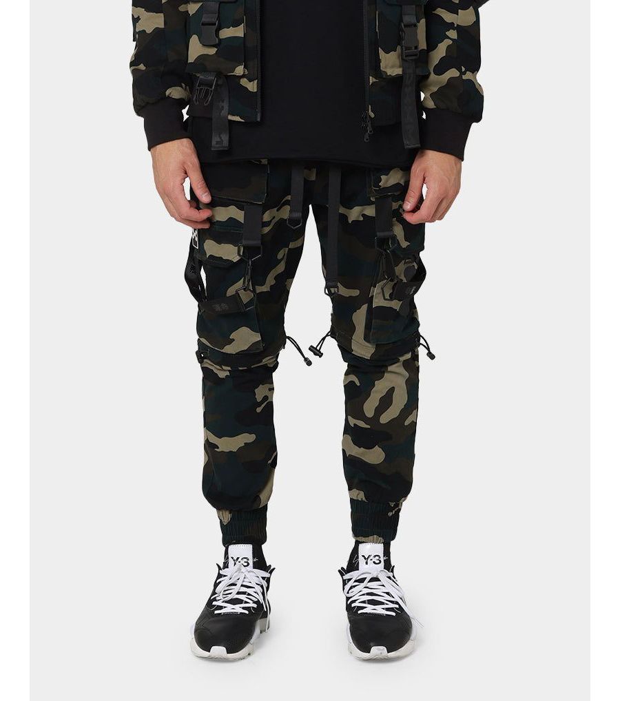 

Мужские спортивные брюки L-4 в камуфляжной расцветке "Surplus" DXXMLIFE, Woodland camo