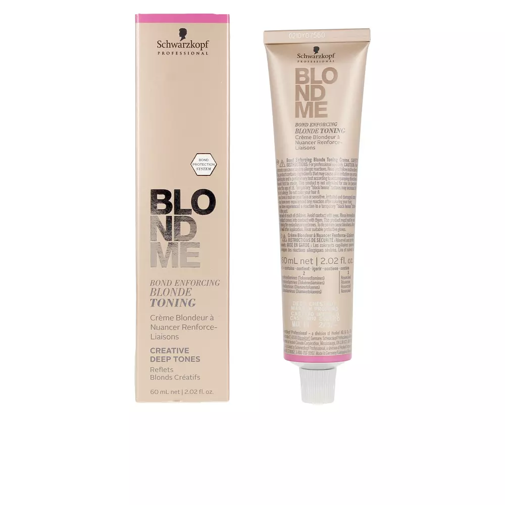 

Краска для волос Blondme blonde toning #deep chestnut Schwarzkopf, 60 мл.