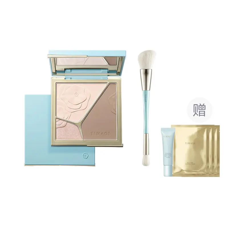 

Пластина для коррекции тона кожи Floating Glimmering Shadow Natural Brightening TIMAGE