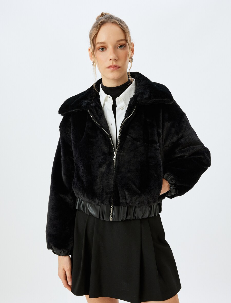 

Демисезонная куртка Koton, Black