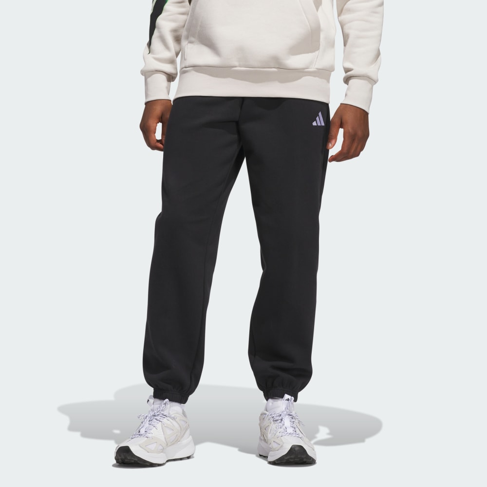 

Спортивные брюки Adidas ESSENTIALS FLEECE RELAXED FIT CUFFED HEM PANT, черный