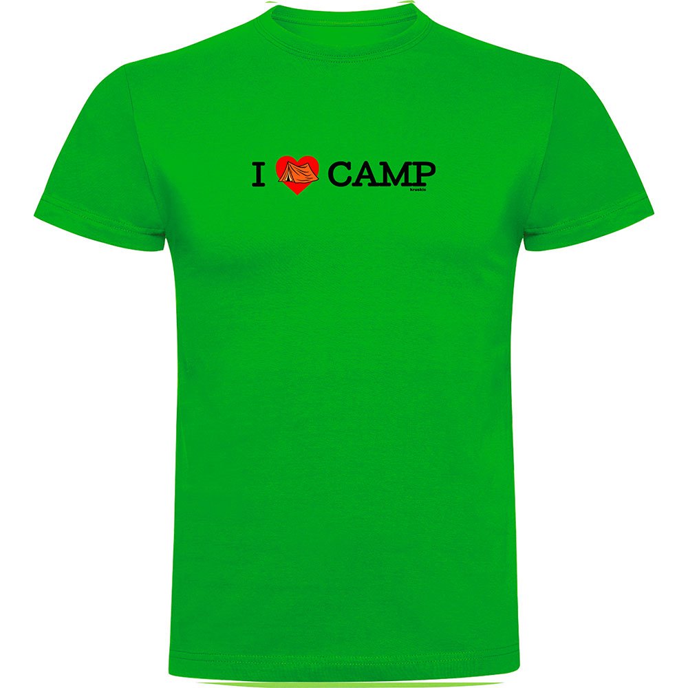 

Футболка Kruskis I Love Camp, зеленый