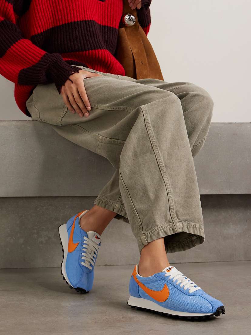 Кроссовки LD-1000 из замши и сетчатой кожи Nike, голубой — фото 2