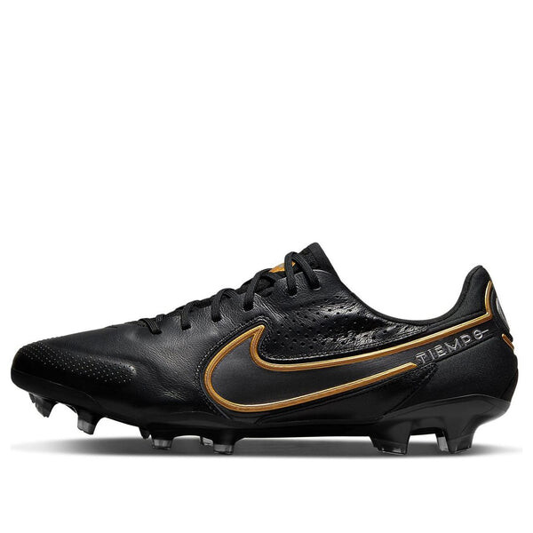 

Кроссовки tiempo legend 9 elite fg 'black metallic gold' Nike, черный