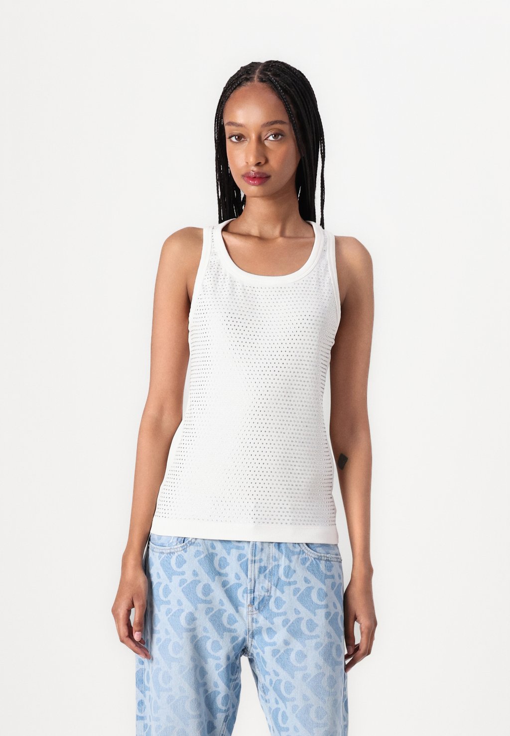 

Топ TUNKA JOOP! Jeans, белый