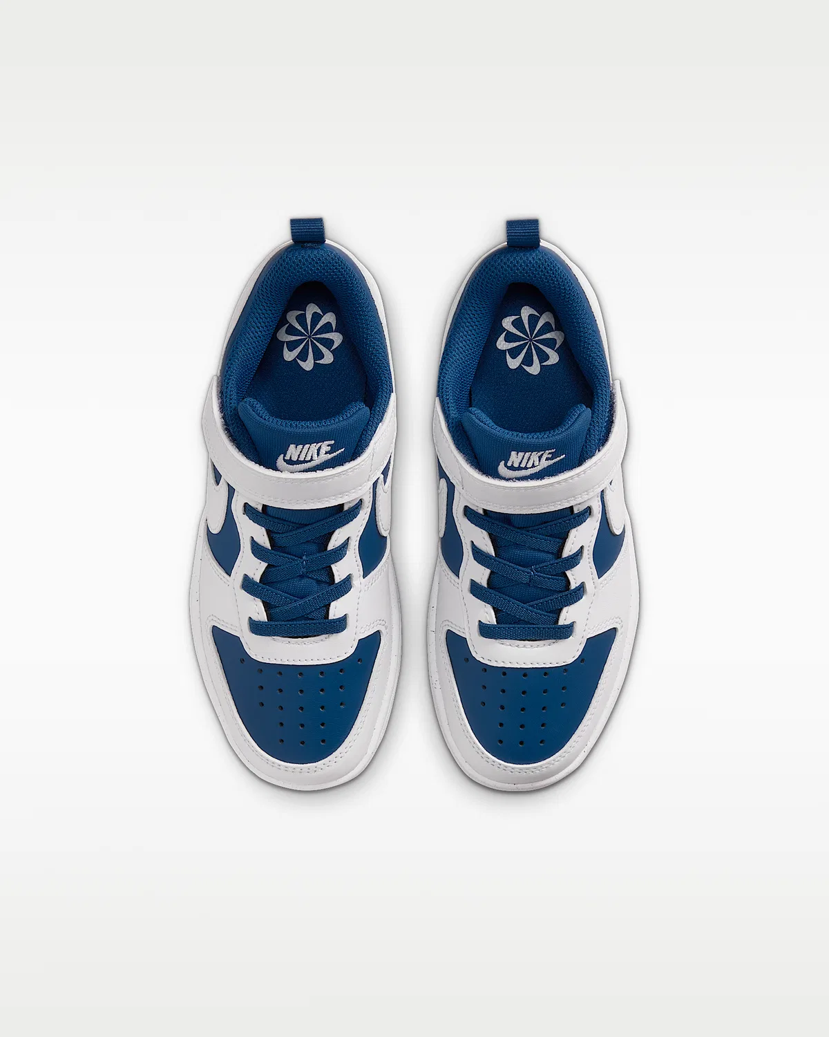 Кроссовки Nike Court Borough Low Recraft для малышей, Court Blue/White/White — фото 4
