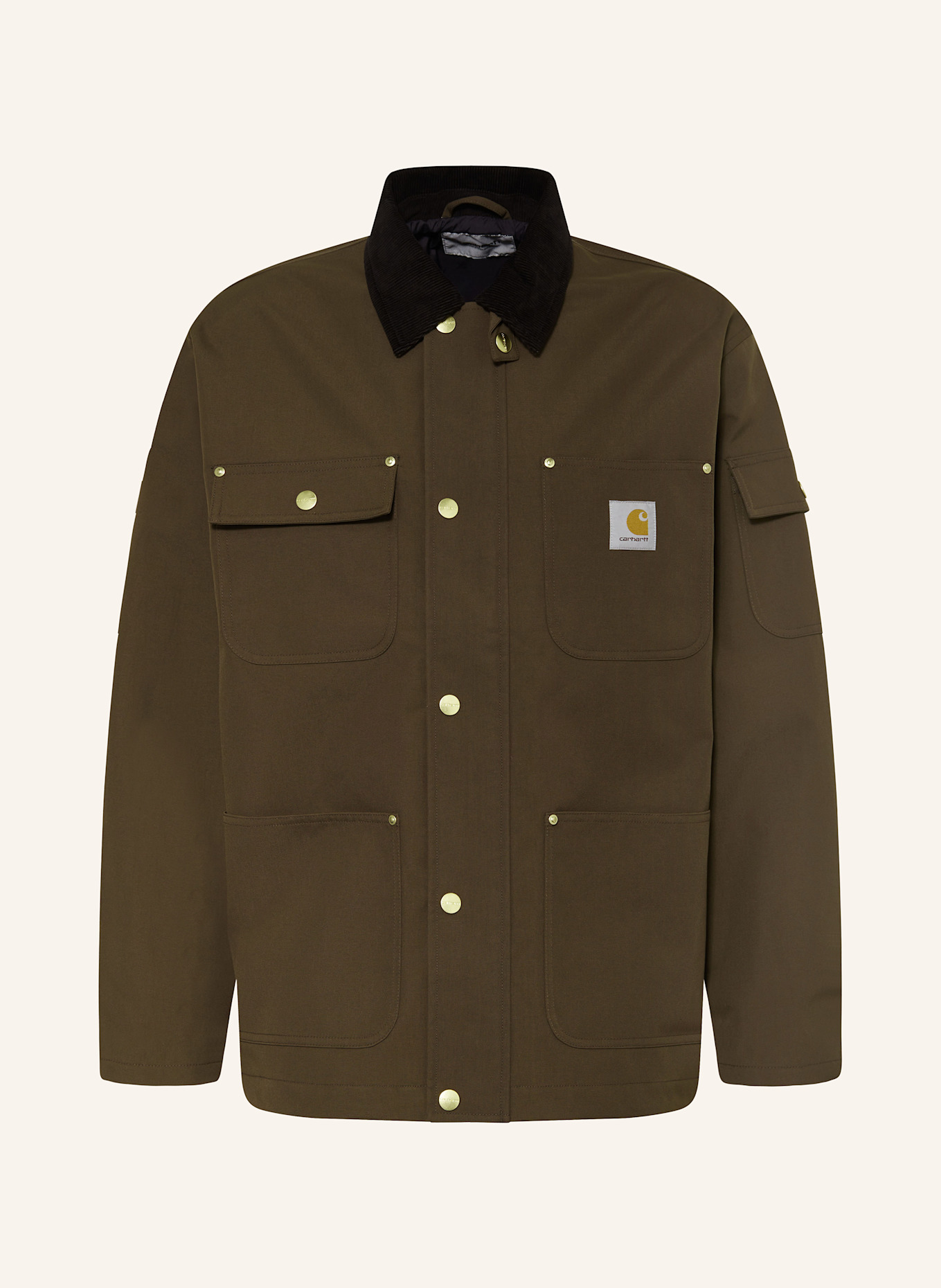 

Куртка Клэптон Carhartt Wip, коричневый