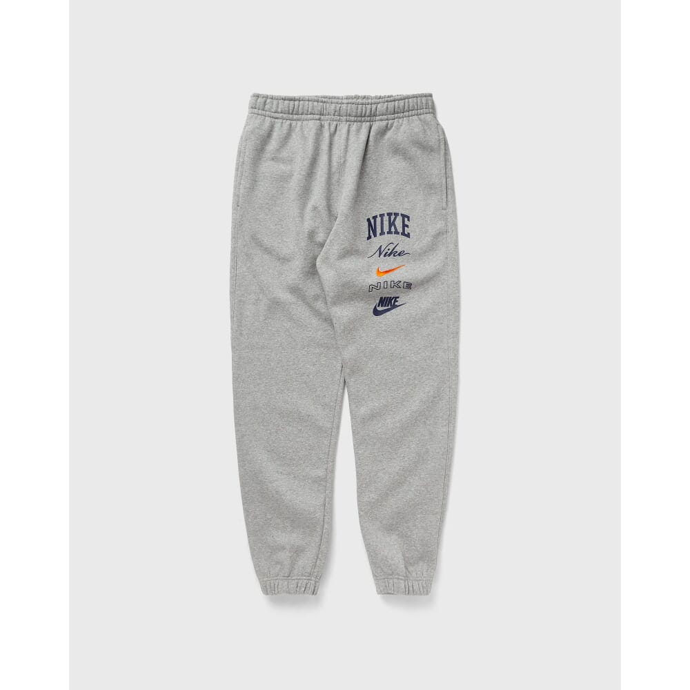 

Брюки Nike Club Fleece Cuffed Pant темно-серые, меланжевые/оранжевые FN2643-063 мужские