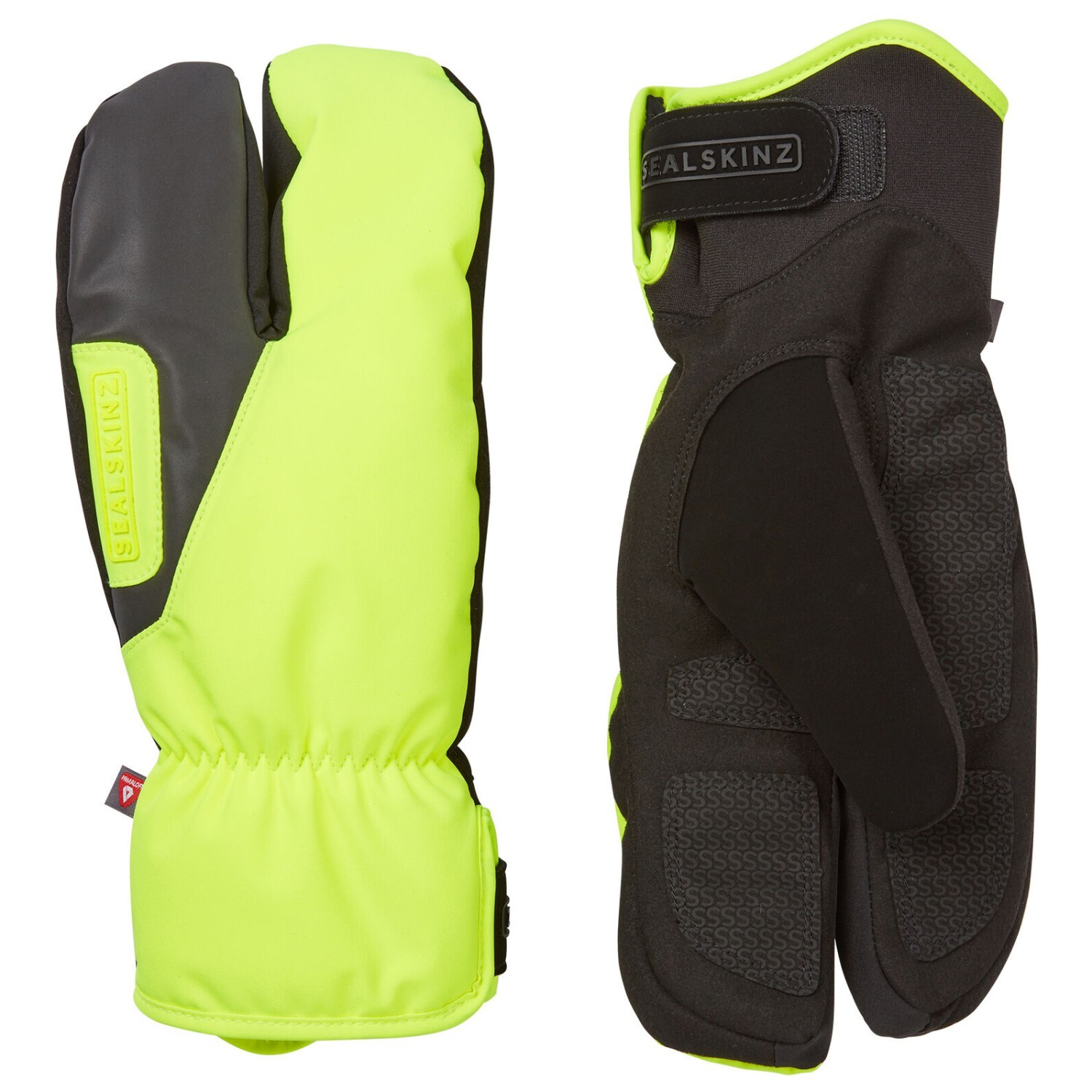 

Перчатки Sealskinz Barwick, цвет Neon Yellow