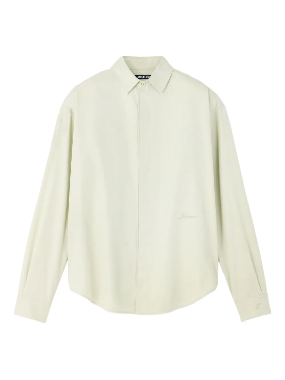 

Хлопковая рубашка Simon JACQUEMUS, зеленый