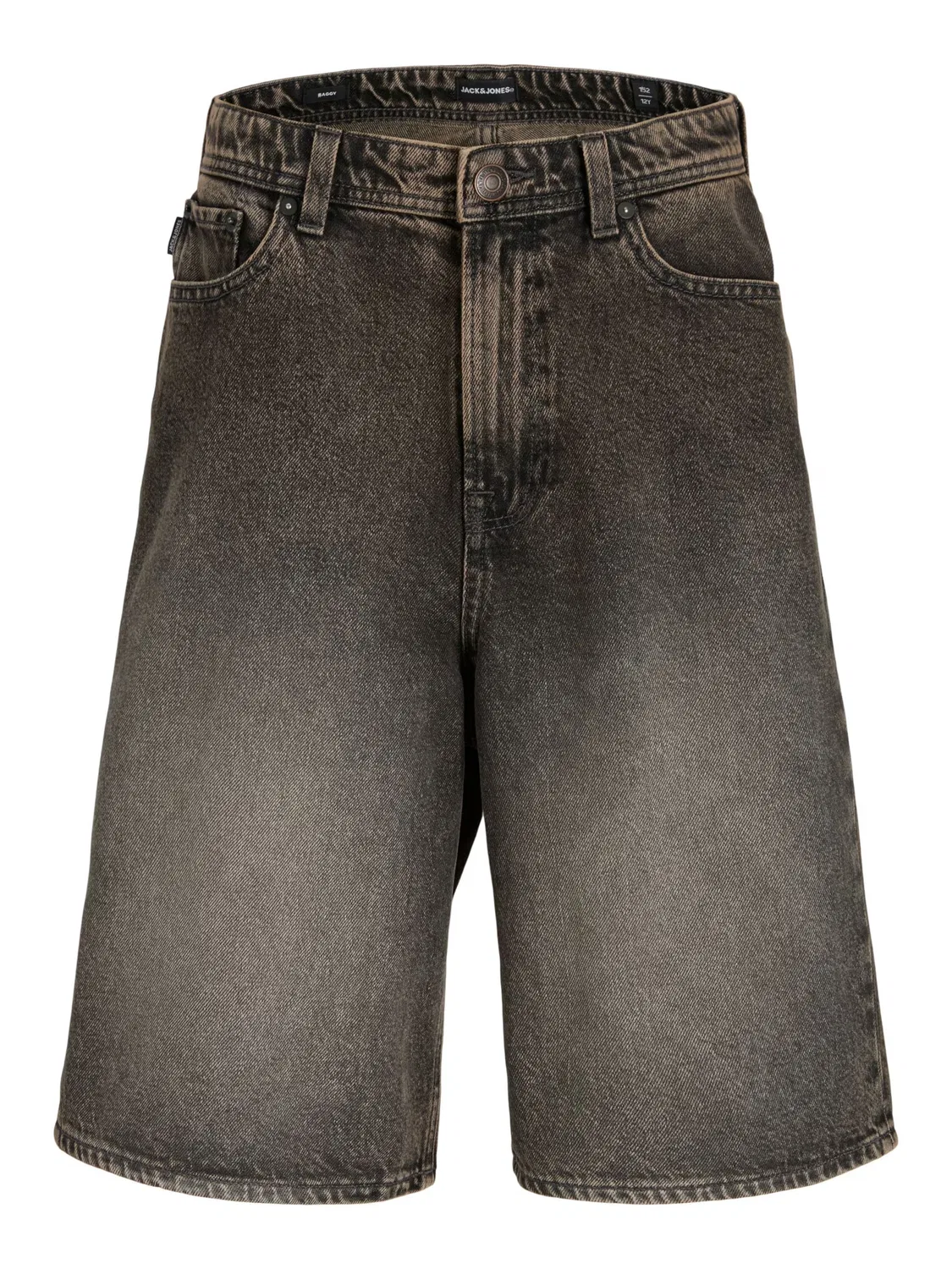 Широкие джинсы 'JJIron JJOriginal' Jack & Jones Junior, Black Denim