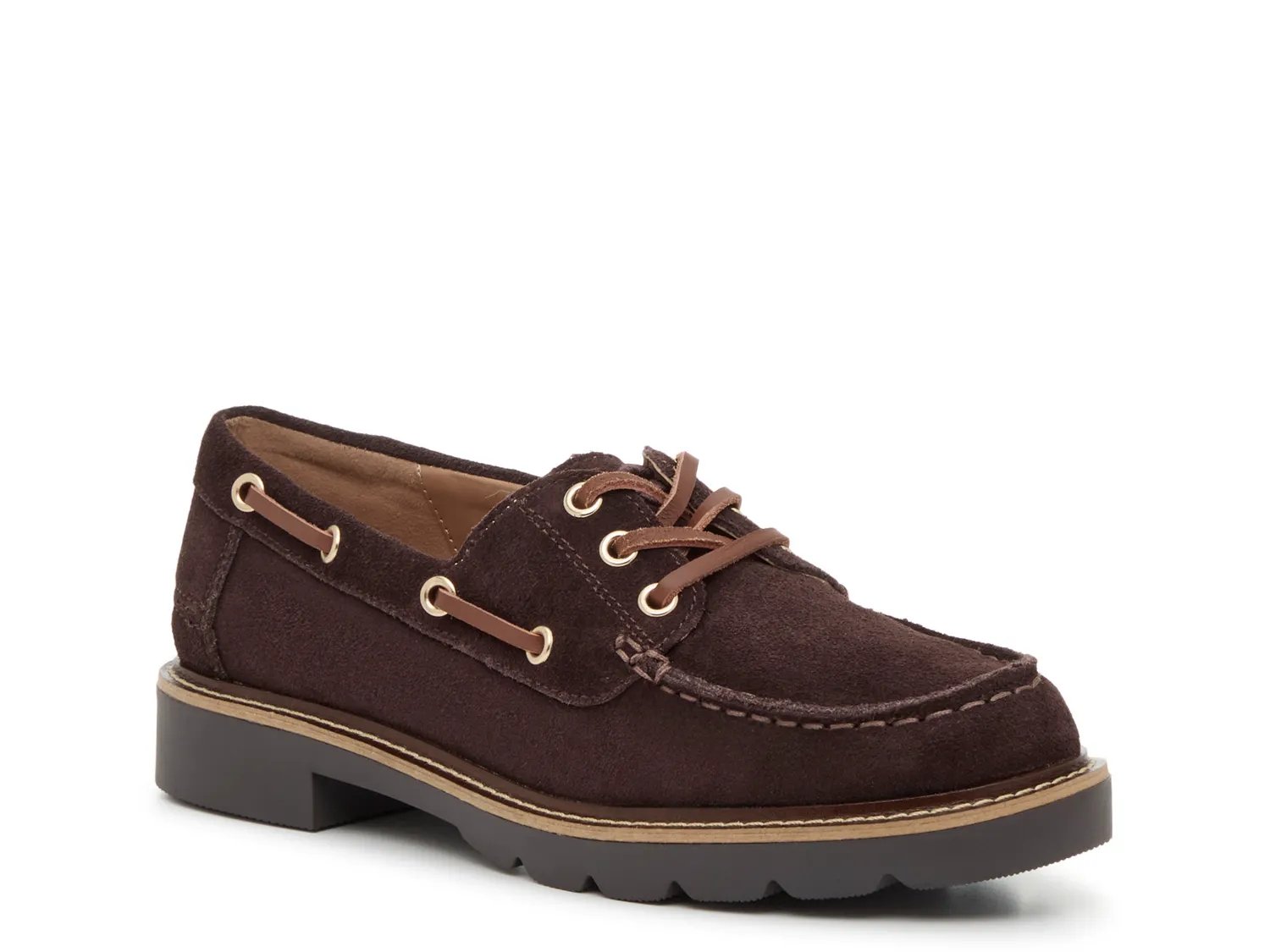 Туфли-лодочки Sam Edelman Fay Boat Shoe, темно-коричневый