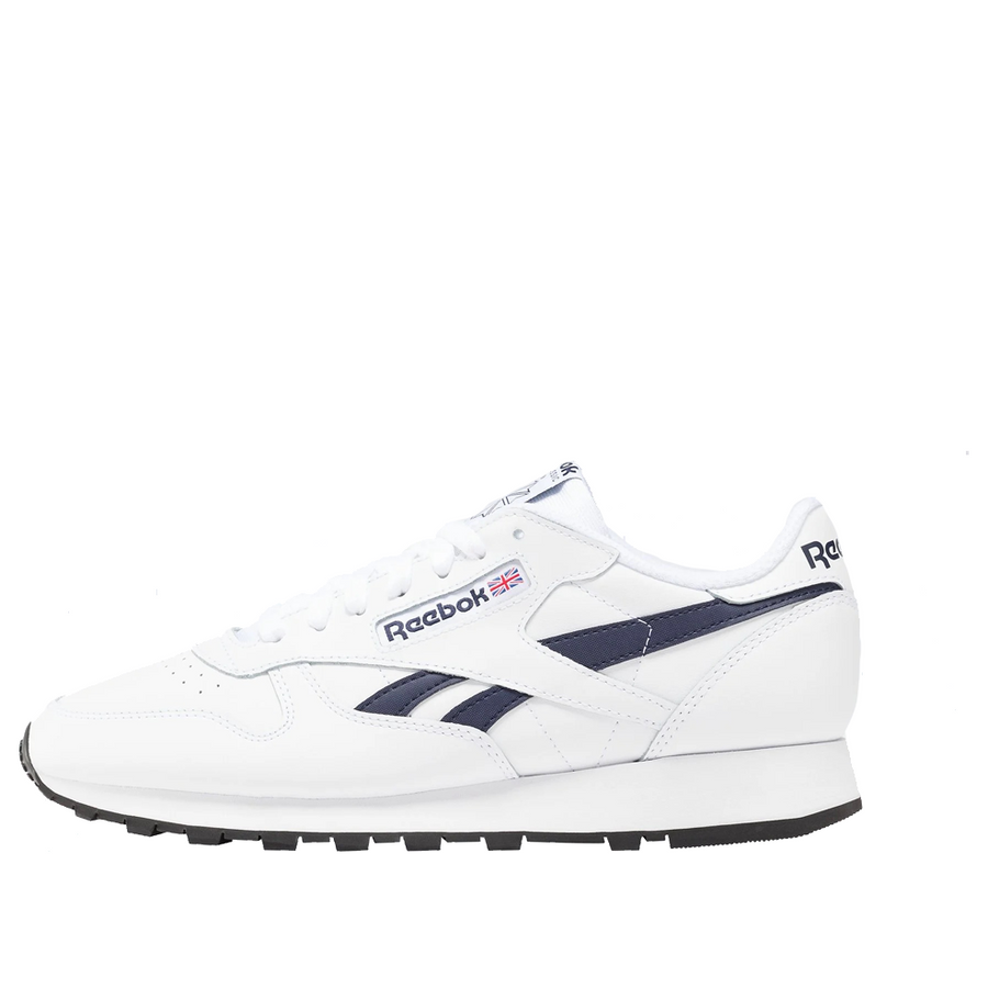 

Кроссовки Reebok Classic Leather 'White Vector Navy', белый