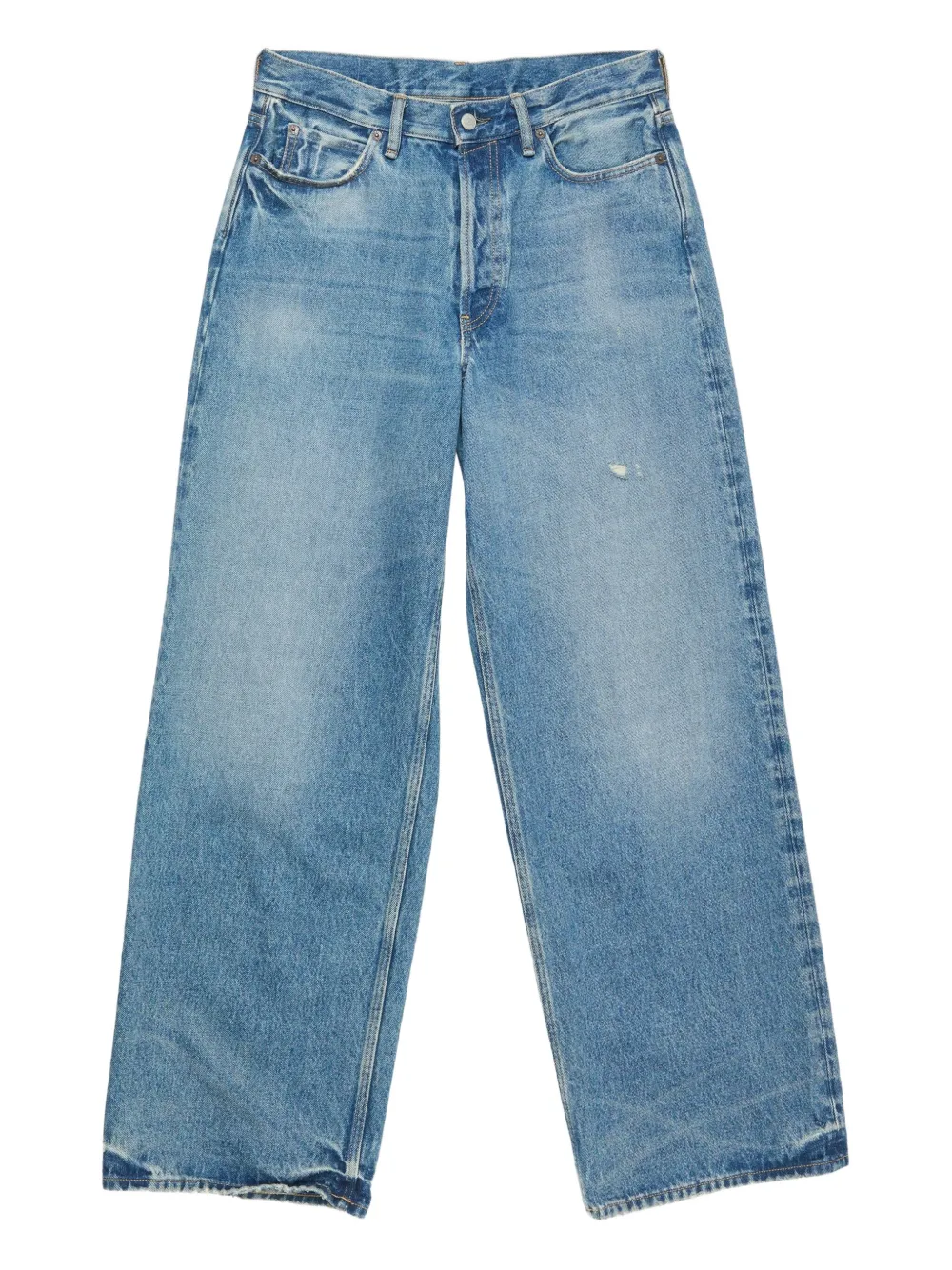 

Хлопковые джинсы Acne Studios, синий