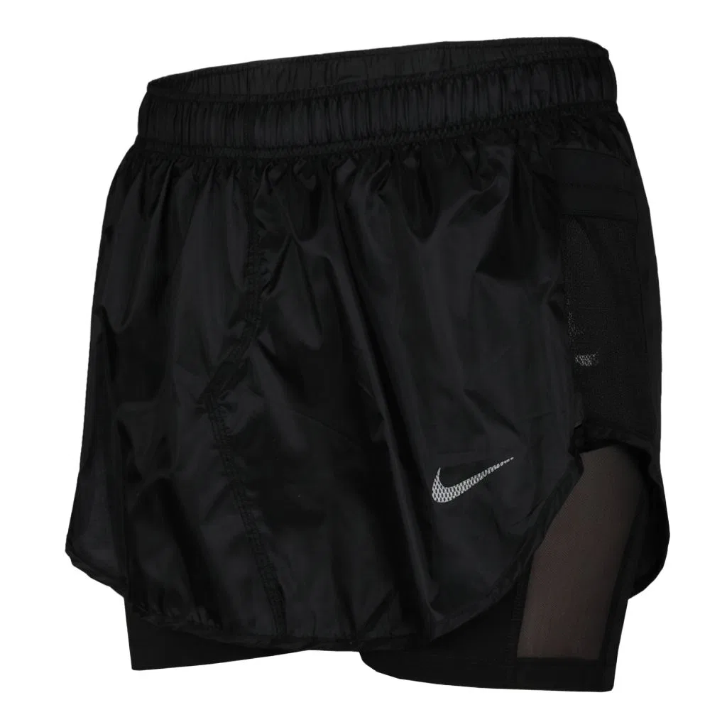Женские шорты AS W NK ICNCLSH TEMPO LX Casual Nike, Black — фото 4