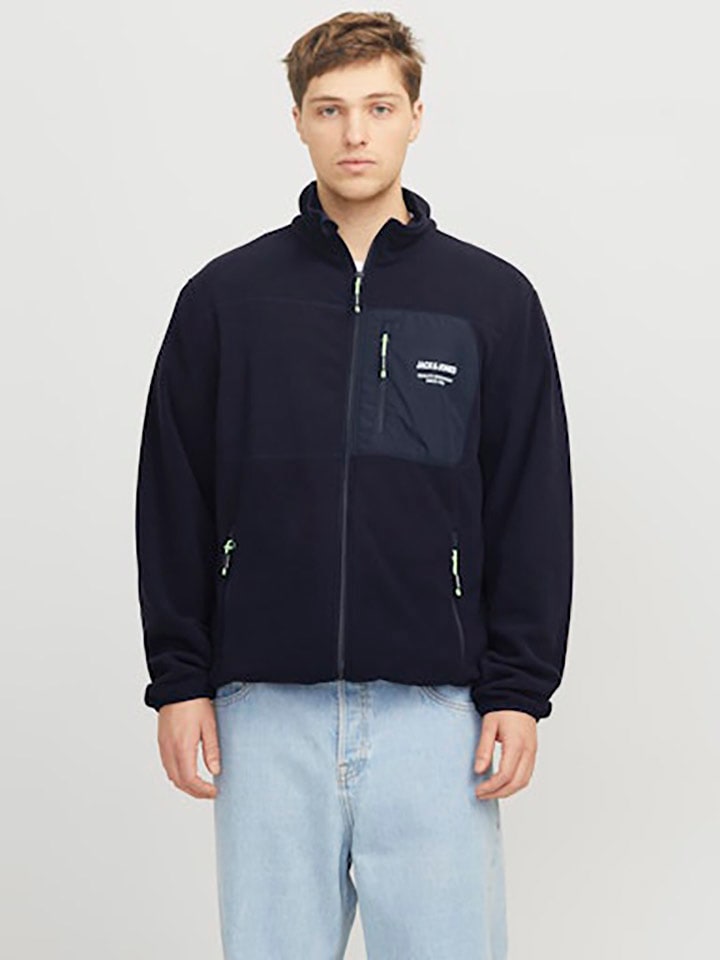 

Флисовая куртка Jack & Jones, темно-синий