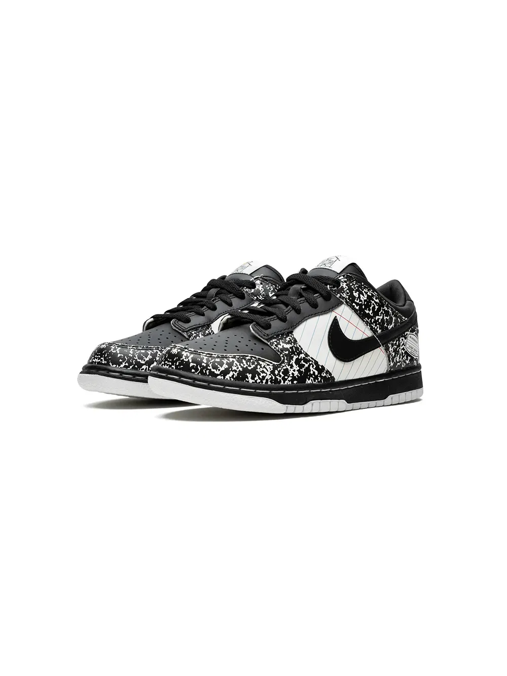 Кроссовки Dunk Low Premium (GS) Nike Kids, черный — фото 2