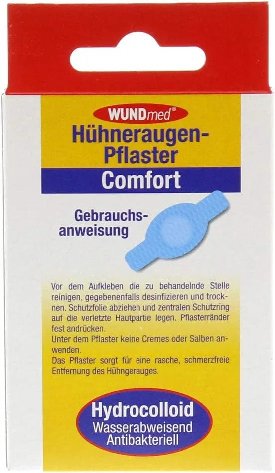 Гидроколлоидные пластыри Comfort от мозолей, 6 шт. ‎Hühneraugenpflaster — фото 2