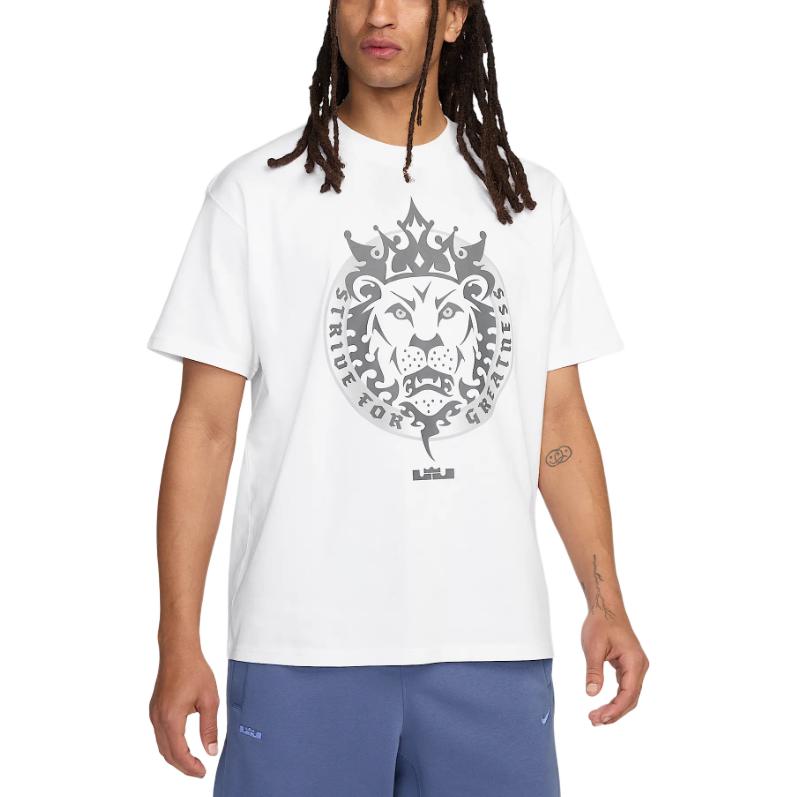 

Футболка баскетбольная LeBron Men's Max90 Nike, белый