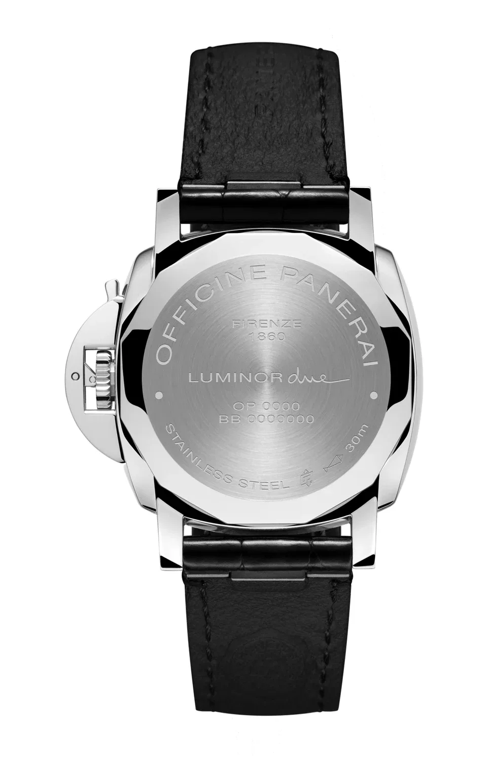LUMINOR DUE "ПИККОЛО ДУЭ" 38 ММ - PAM01552 PANERAI, серебряный — фото 2