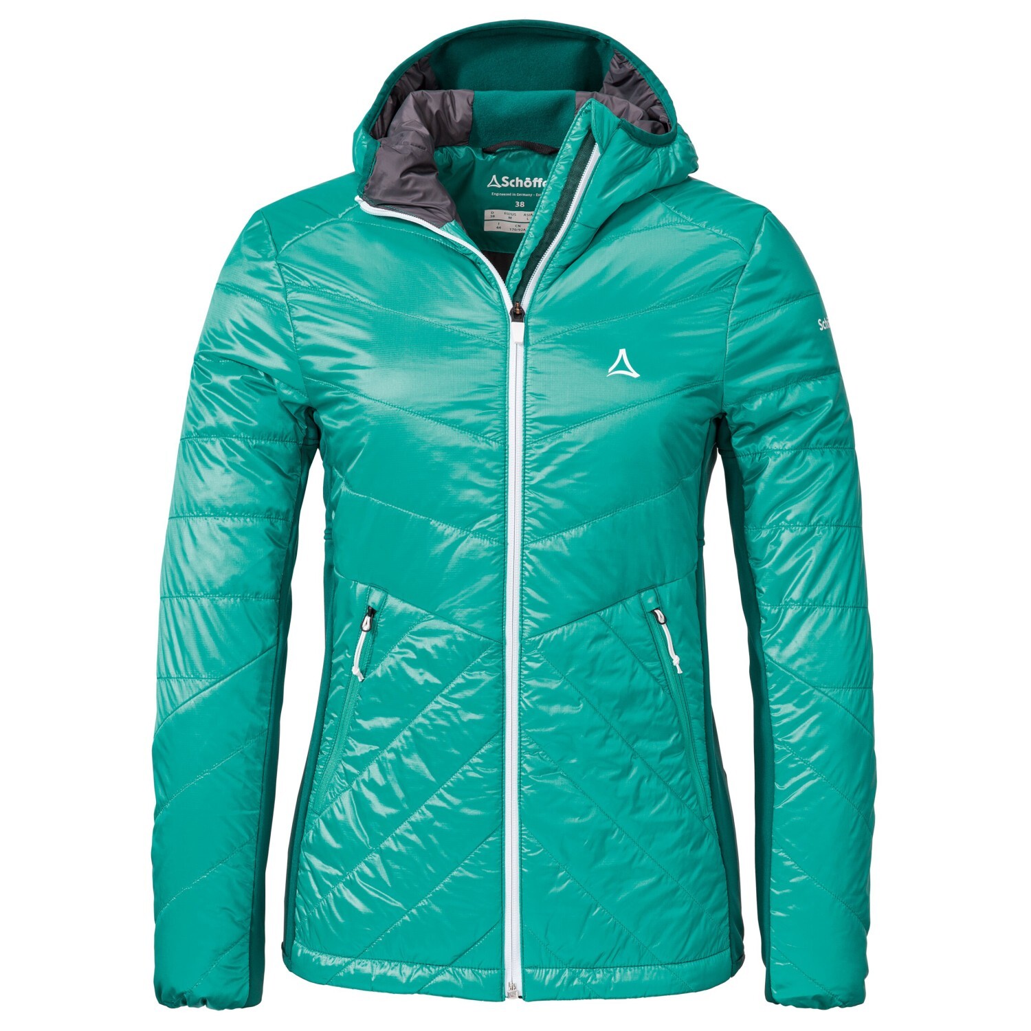 

Куртка из синтетического волокна Schöffel Women's Hybrid Stams, цвет Spectra Green