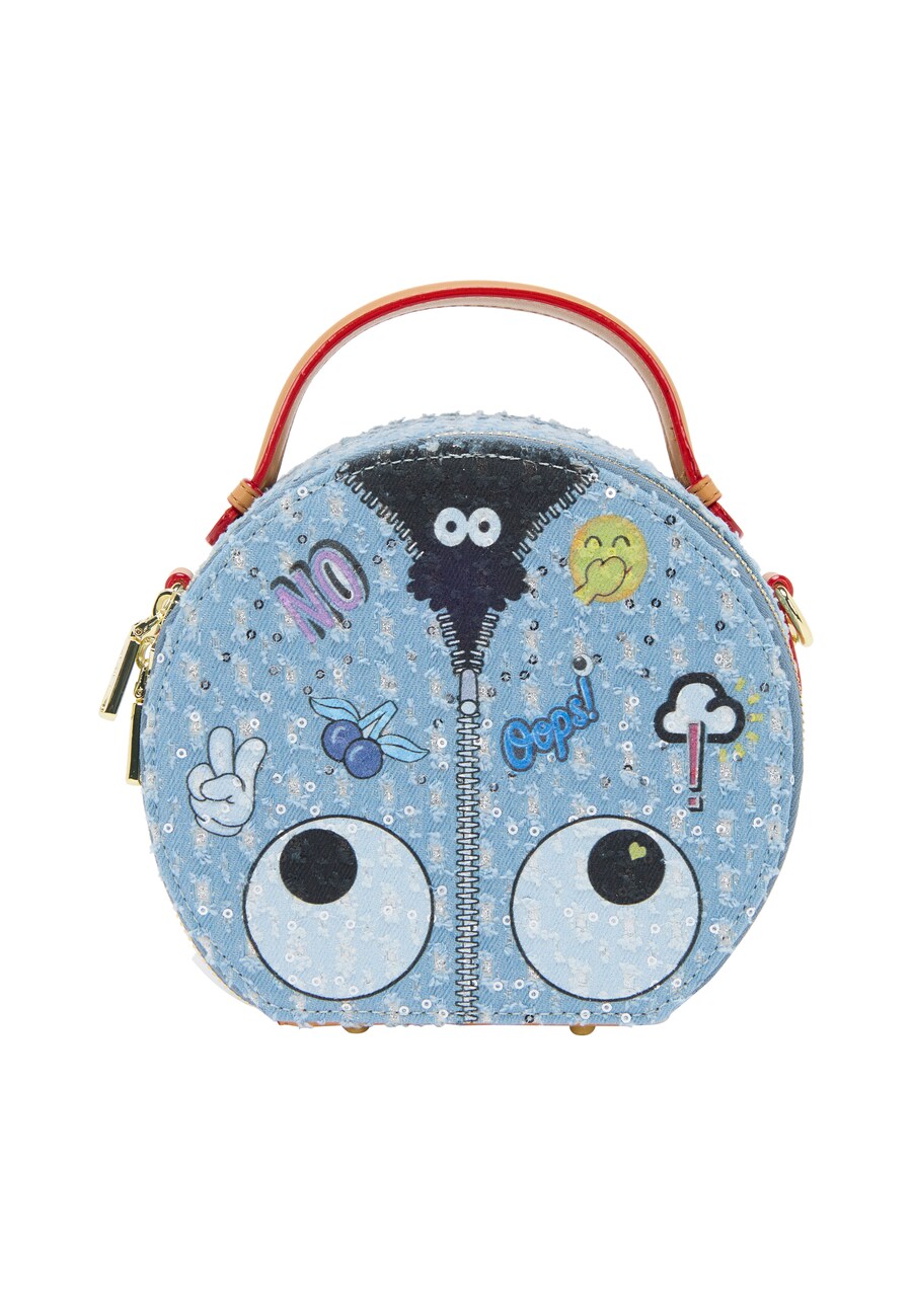 

Сумка через плечо MYMO Pop Eyetheme, цвет Blue/Light blue/Dark blue