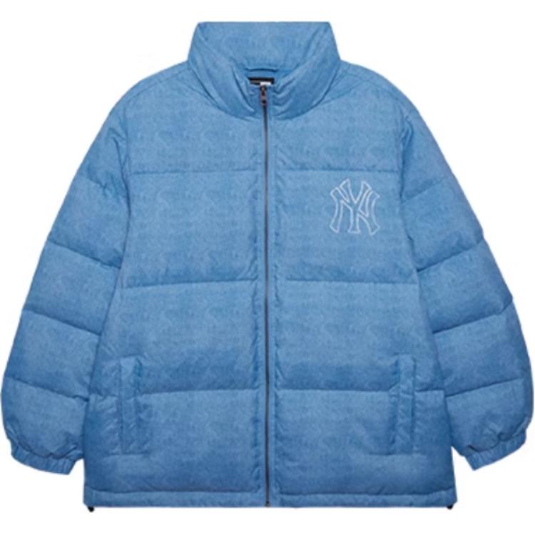 

New Era Куртка пуховая унисекс светло-джинсового синего цвета, Light Denim Blue