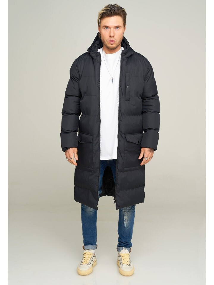 

Парка behype Wintermantel LONGLINE PUFFER, черный