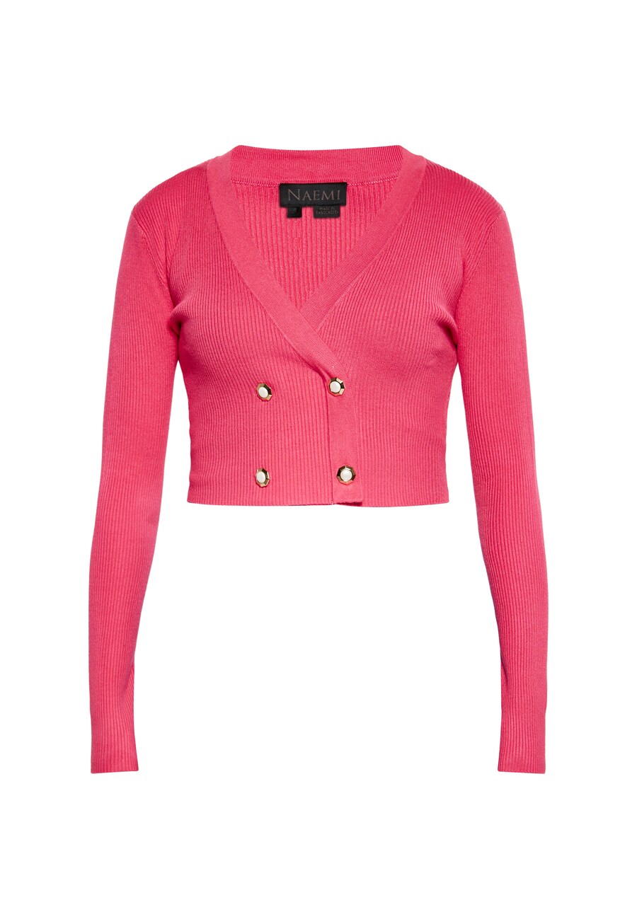 

Вязаный кардиган NAEMI, розовый