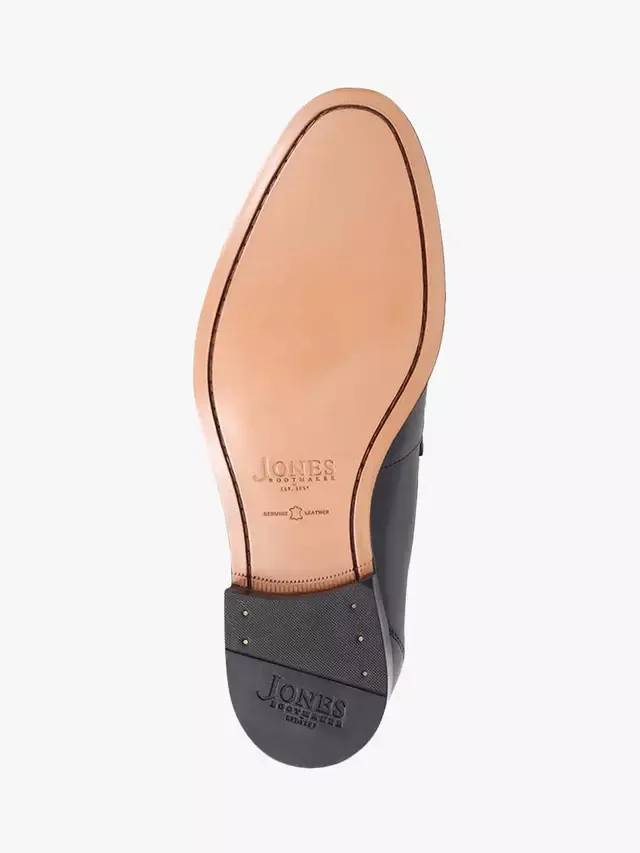 Замшевые лоферы Reece Jones Bootmaker, Black — фото 4