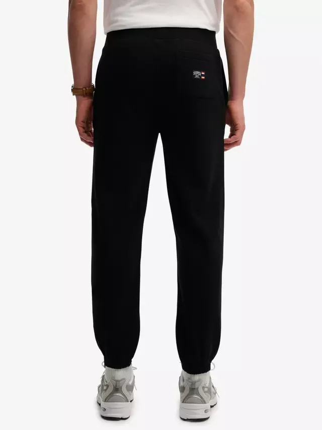 Классические спортивные брюки Essential Logo, черные Superdry — фото 4