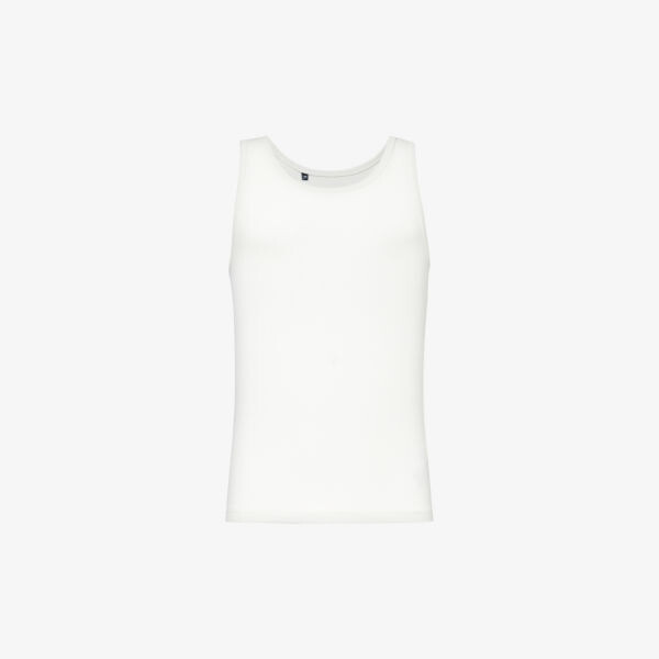 

Топ everywear comfort из эластичного хлопка в рубчик Gymshark, белый
