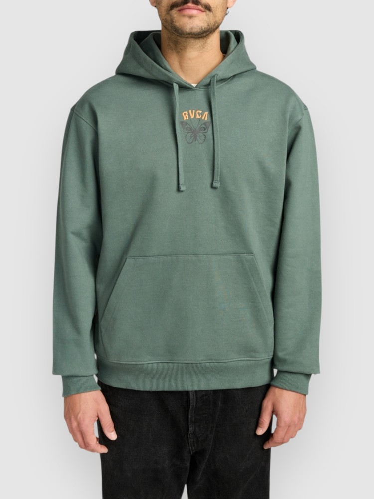 

Худи RVCA Butterfly Poster Hoodie, balsam green