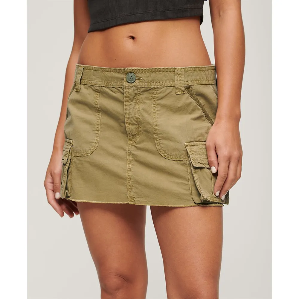 

Юбка Superdry Vintage Utility, зеленый
