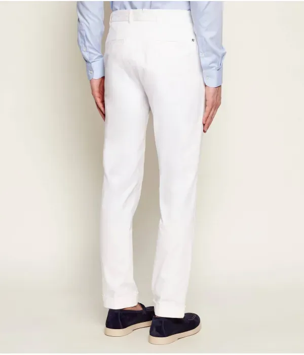 Брюки C-Genius-TU-WG-261F slim fit Boss, белый — фото 4