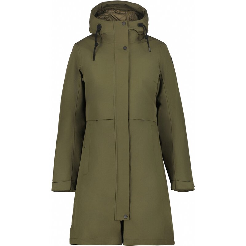 

Coat agriga Icepeak, цвет dunkel olivgrun