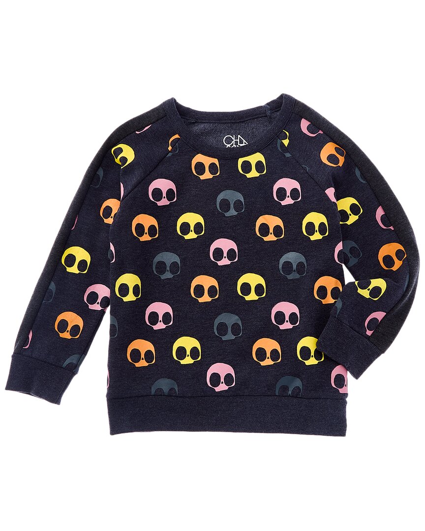 

Винтажный флисовый пуловер Chaser Raglan, серый