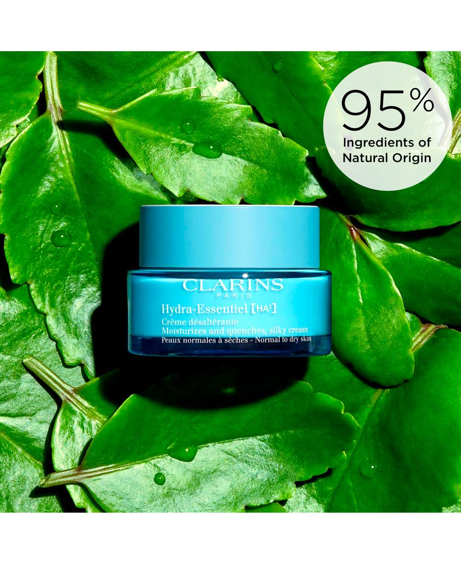 Крем для лица Clarins — Увлажняющий Hydra-Essentiel Silky с двойной гиалуроновой кислотой — фото 2