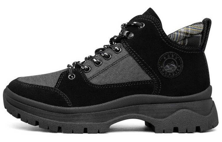 Женские ботинки Skechers на шнуровке, черный