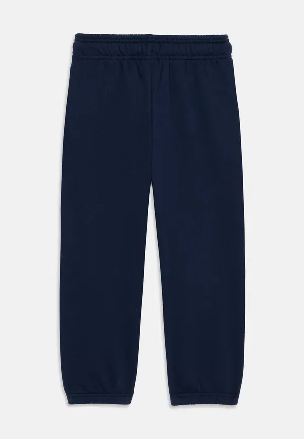 Детские спортивные штаны Gap, модель Kids relaxed logo joggers, цвет гобеленовый синий — фото 2