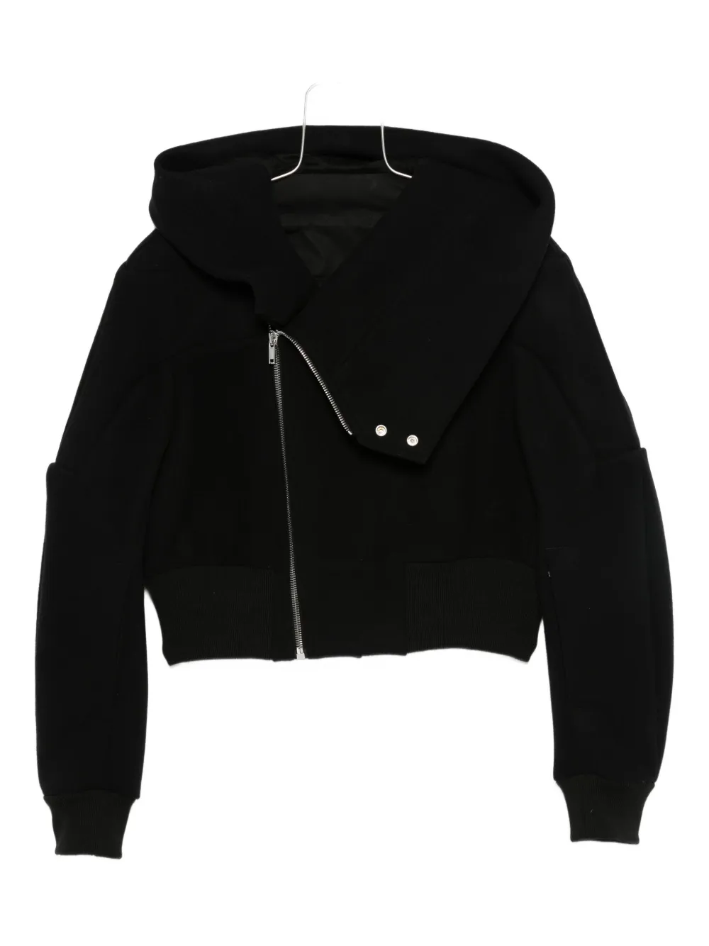 

Куртка на молнии с капюшоном Rick Owens, черный