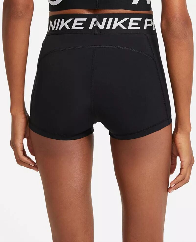 Женские шорты Nike Pro 3" (3 дюйма), черные — фото 3