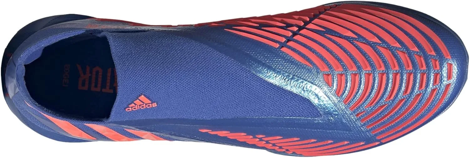 Мужские кроссовки Adidas Predator Edge 1, красный/синий — фото 4