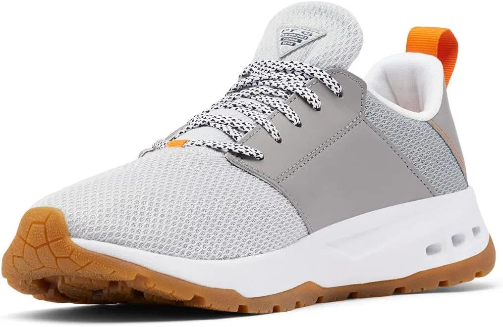 Мужские лодочные туфли Columbia Tamiami PFG, Slate Grey, Light Orange — фото 4
