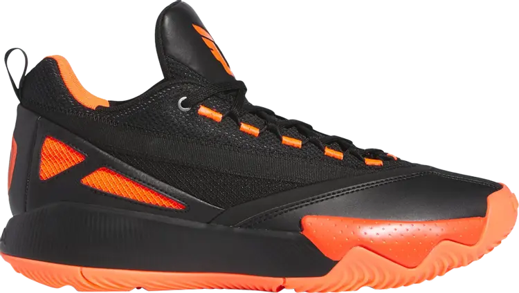 

Кроссовки Dame Certified 2.0 'Black Solar Red', черный